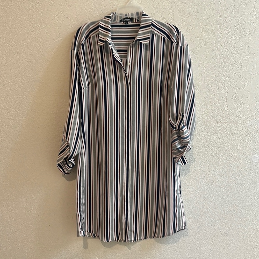 button shirt dress express size M